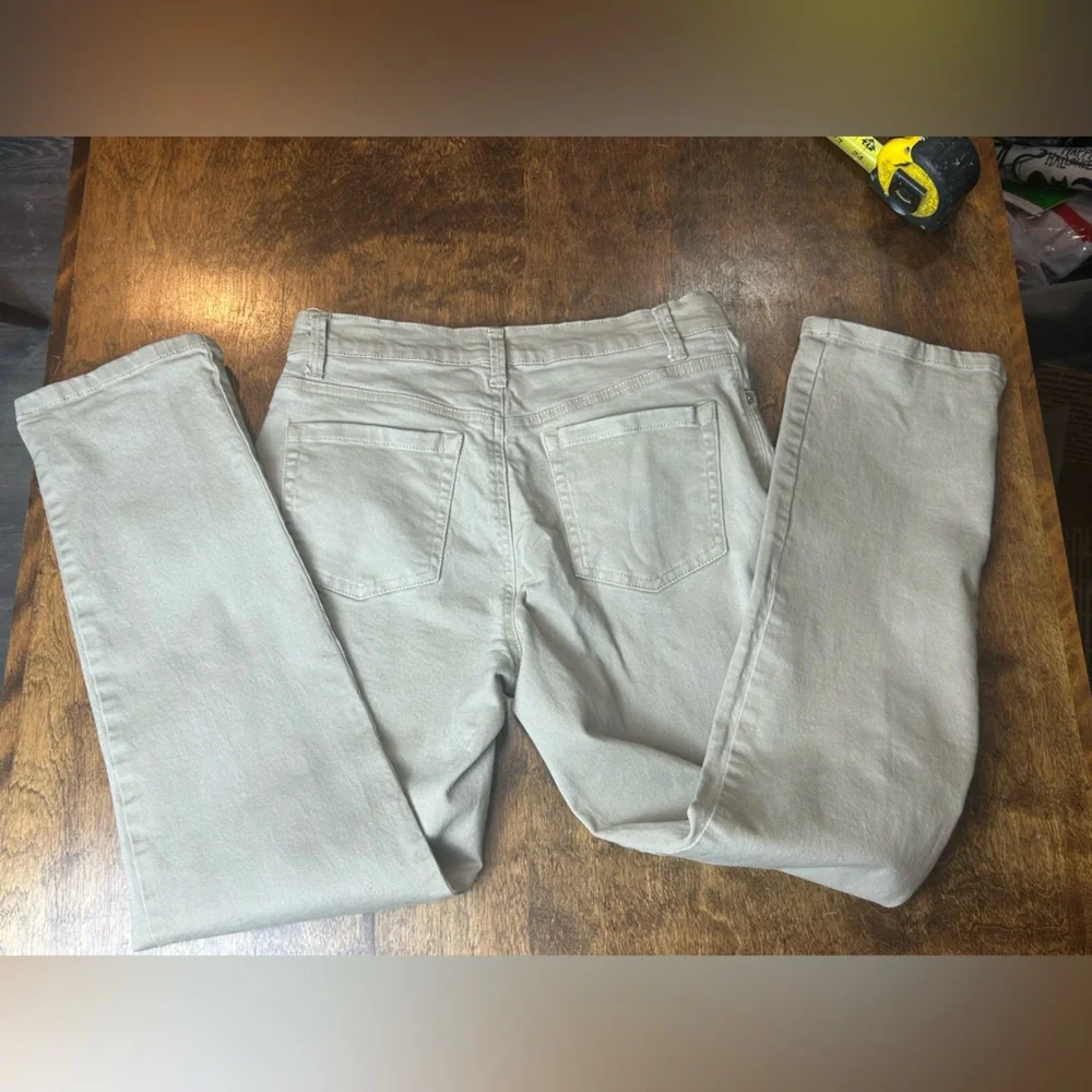High Rise Amanda Jeans - Tan Pants